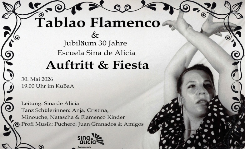 Flamenco Tablao - 30 Jahre Jubiläum Escuela Sina de Alicia